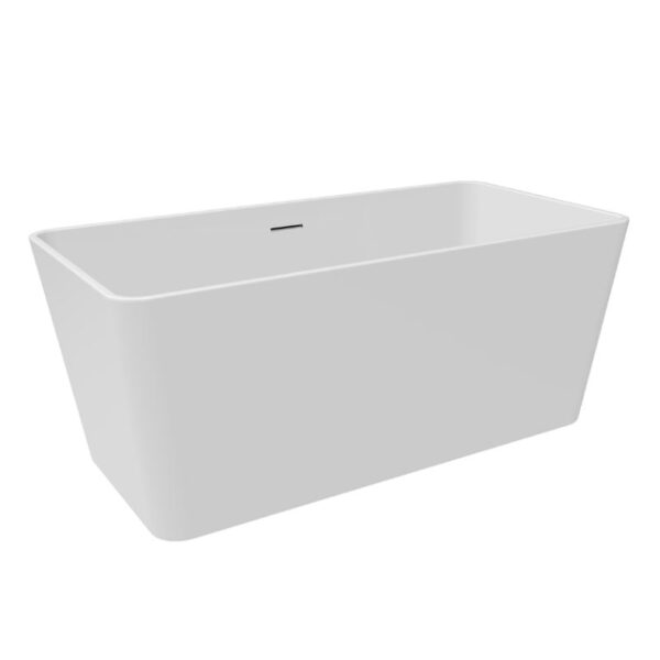Glossy White Monitos 1300mm Free Standing Bath - Image 4