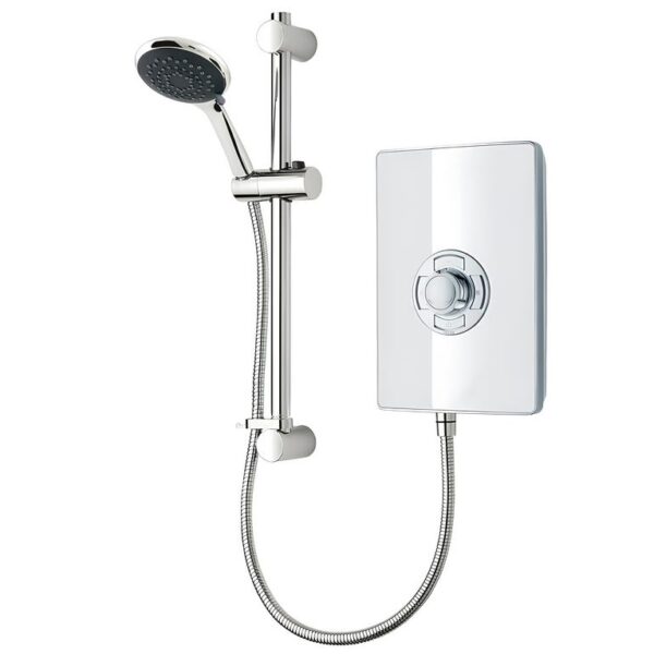 Triton Aspirante Electric Shower 8.5kW or 9.5kW – Gloss White - Image 3