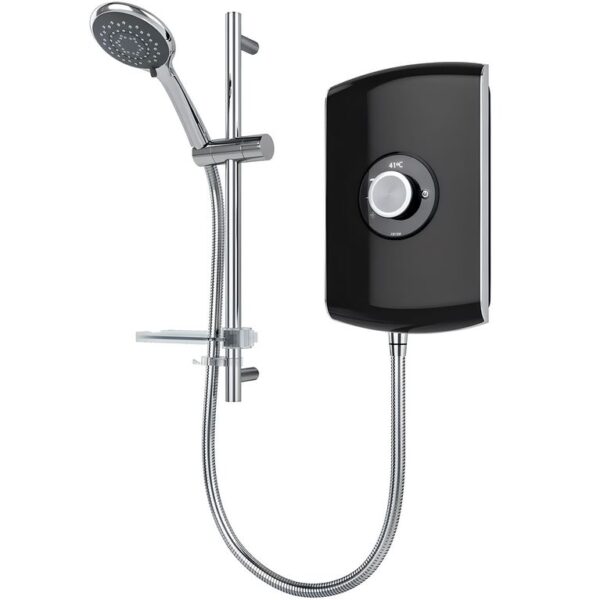 Triton Amore Electric Shower 8.5kW or 9.5kW - Gloss Black - Image 4