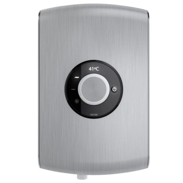 Triton Amore Electric Shower 8.5kW or 9.5kW – Brushed Steel - Image 5