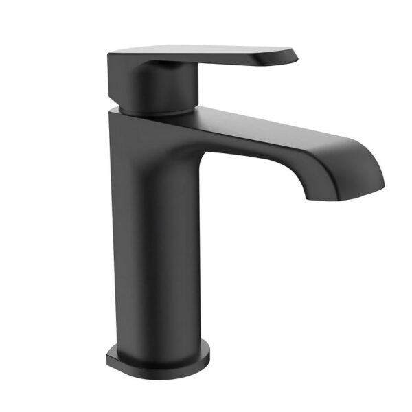 Sognare Montana Mono Basin Mixer in Matt Black Bathroom Tap