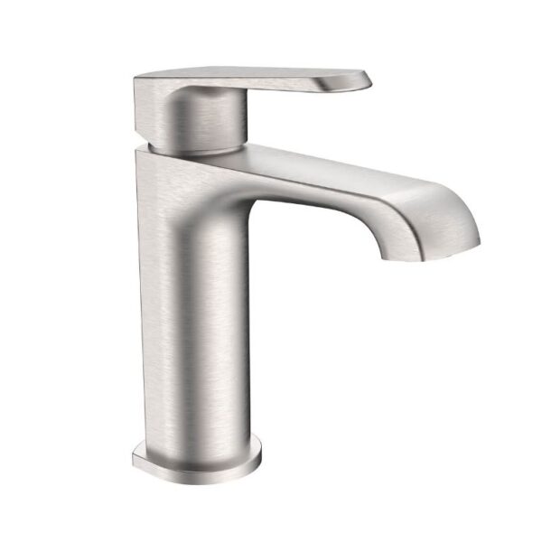 Sognare Montana Mini Mono Basin Mixer in Brushed Nickel Bathroom Tap