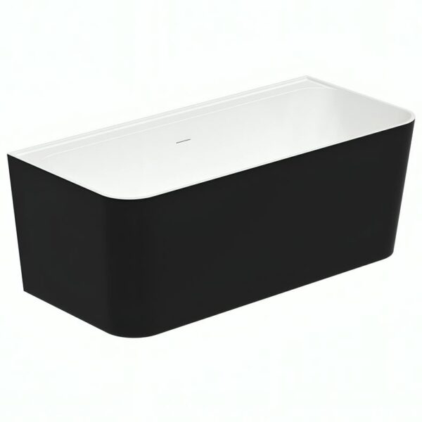 Matt Black Tigre 1500mm & 1700mm Free Standing Bath - Image 6