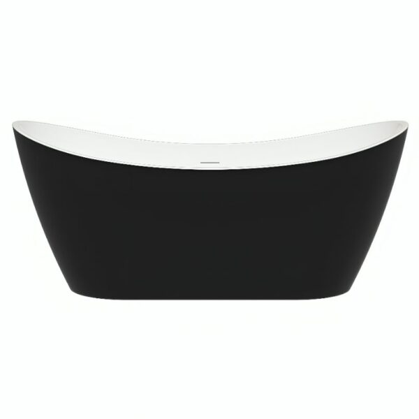 Matt Black Girona 1600mm & 1700mm Free Standing Bath