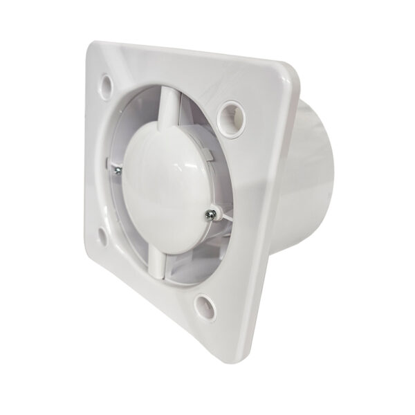 Turbo 100mm Bathroom Ventilation Motor Extractor Fan with Timer – Chrome - Image 6