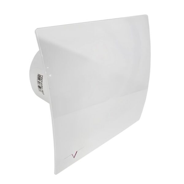 Turbo 100mm Bathroom Ventilation Motor Extractor Fan with Timer - White - Image 2