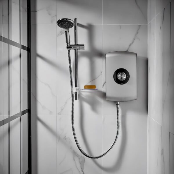 Triton Amore Electric Shower 8.5kW or 9.5kW – Brushed Steel - Image 4