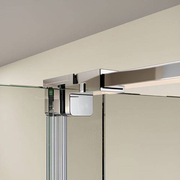 Sognare Momentum 8mm Sliding Shower Door For Wetrooms & Large Trays – Chrome - Image 4