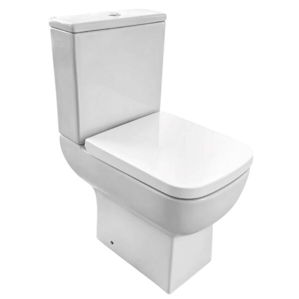 Sognare Choices 550 Open Back Pan with Cistern and Soft Closing Seat
