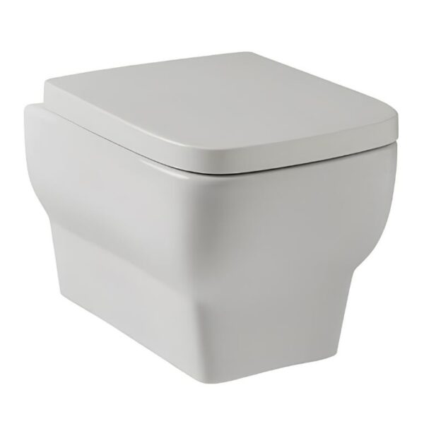 Kartell KVIT Korsika Wall Mounted Toilet Pan and Soft Close Seat