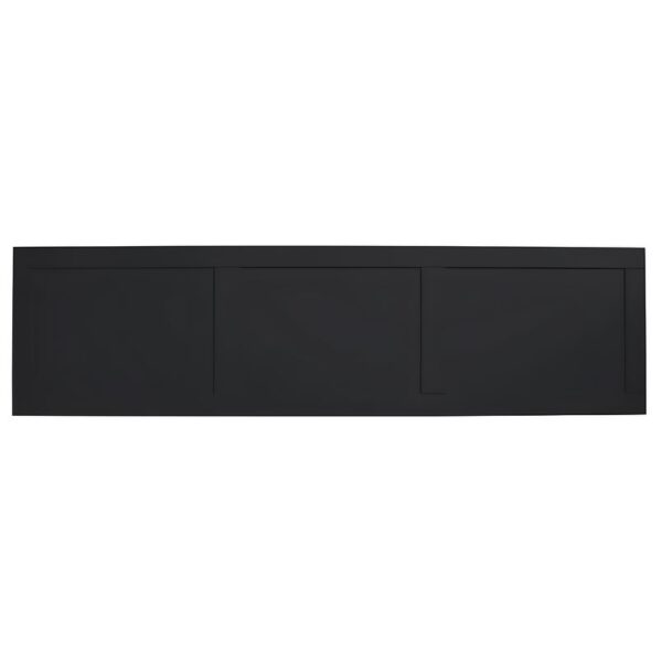 Tavistock Matt Black Lansdown 1700 Bath Panel - End Panel Option-Waterproof - 1700 Bath Panel Only