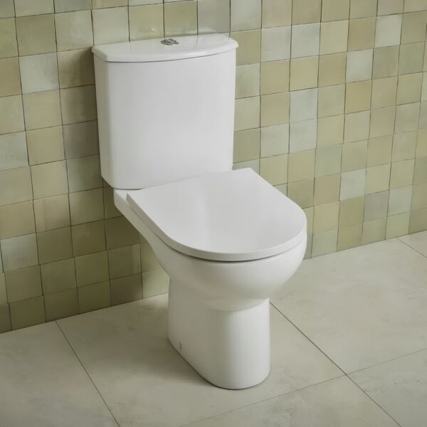 Tavistock Levant WC Pan Toilet & Cistern with Thermoset Seat - Image 3