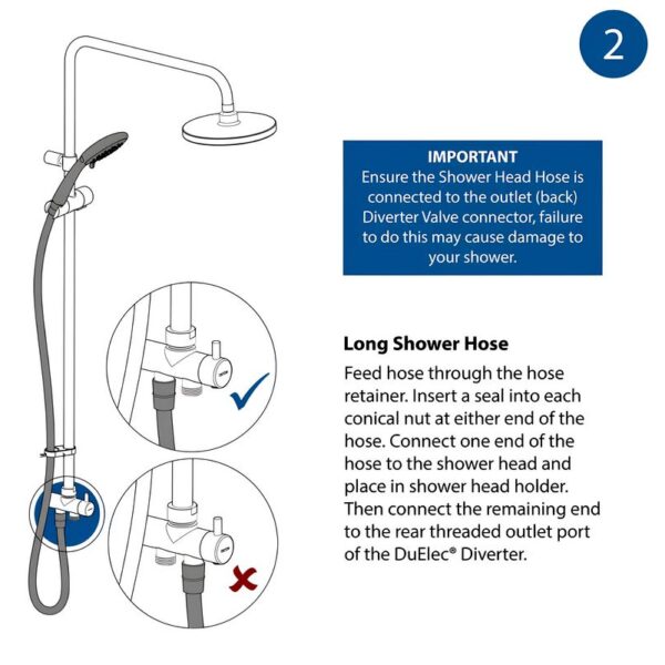 Triton T80Z Fast-Fit DuElec® Electric Shower -  9.5kW or 10.5kW - Image 5
