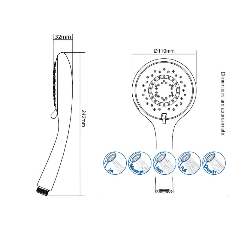 Triton T80Z Fast-Fit DuElec® Electric Shower -  9.5kW or 10.5kW - Image 7