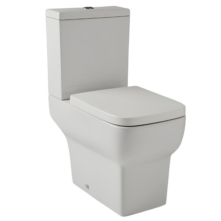 Kartell K-Vit Korsika White Close Coupled WC Pan With Cistern And Seat - Image 2