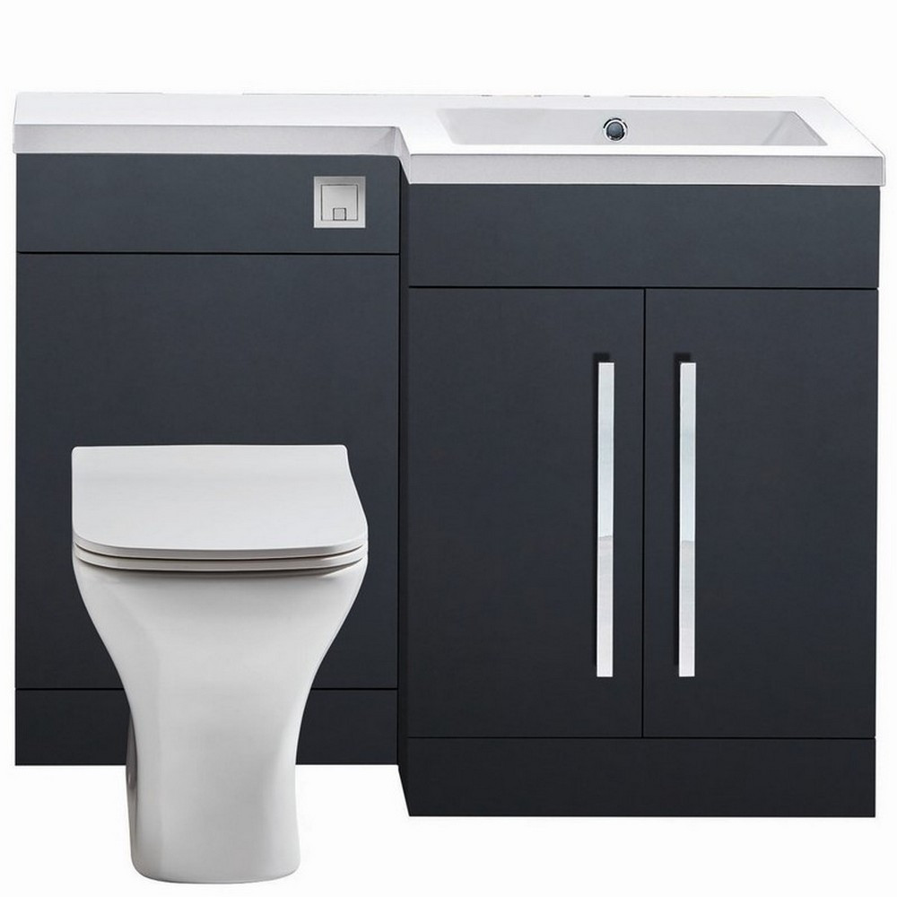 Whirlpool Bath Bundle With Matt Grey Furniture Pack - Image 7