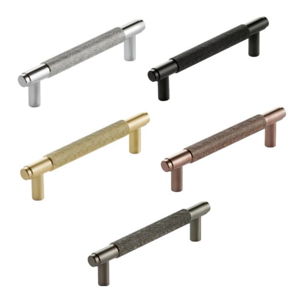 Sognare Furniture 160mm Handles Knurled Textured - Choice Of Colours
