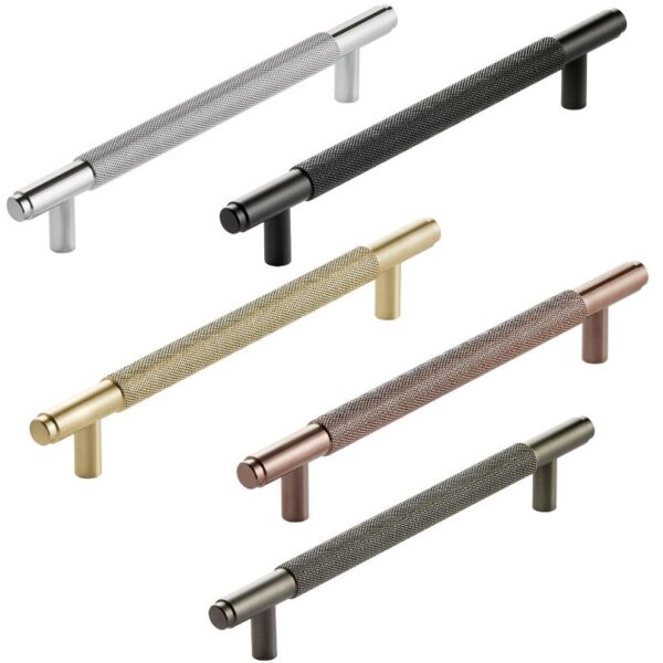 Sognare Furniture 250mm Handles Knurled Textured – Choice Of Colours