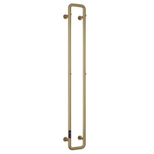 Reina Pelmo Brushed Brass 1500 x 200 Electric Radiator