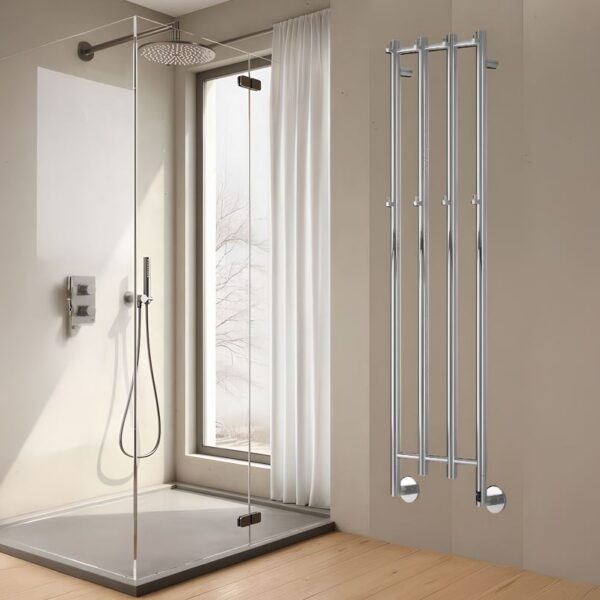 Reina Solara Stainless Steel 1500×400 Electric Radiator - Image 2