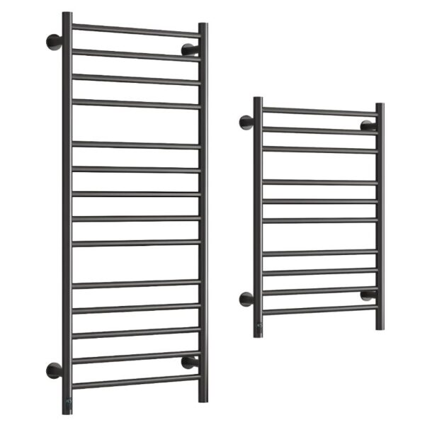Reina Arnage Gun Metal Electric Heated Towel Rail