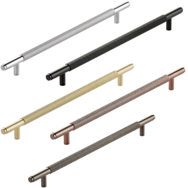 Sognare Furniture 400mm Handles Knurled Textured – Choice Of Colours