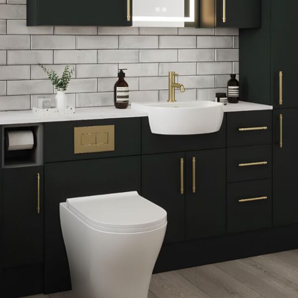 Caralina Matt Black Fitted Furniture Range-Create Your Own Size - Image 7