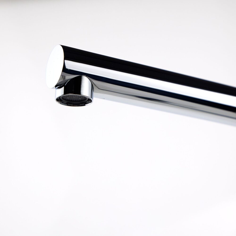 Top-Fix Chrome L Single Lever Kitchen Mixer Tap - Image 3