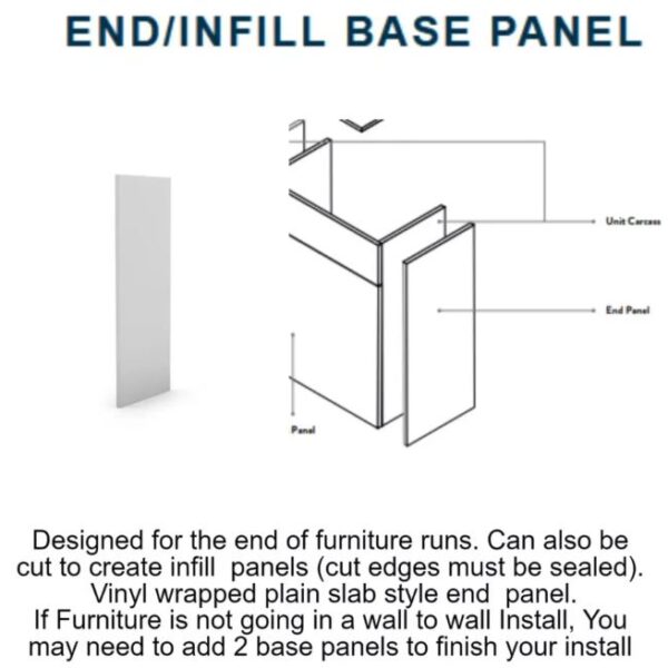 Caralina Matt Black Fitted Furniture Range-Create Your Own Size - Image 2
