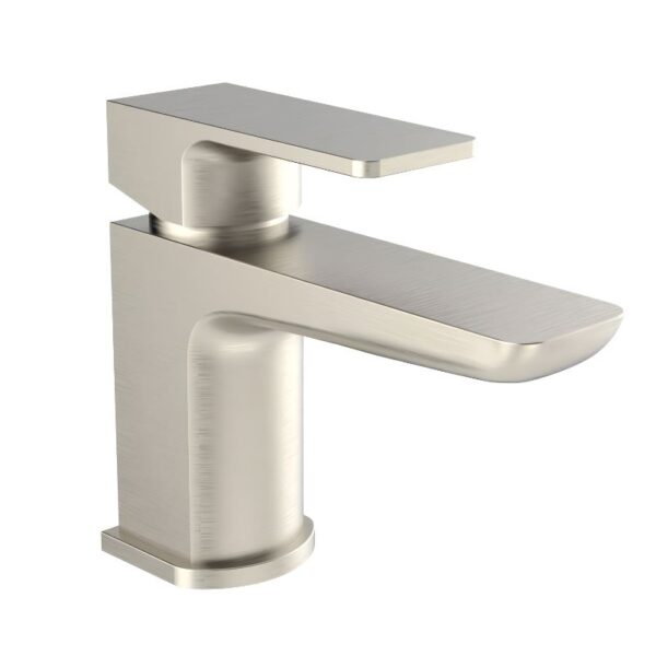 Kartell K-VIT Kolt Mini Mono Basin Mixer - Brushed Nickel