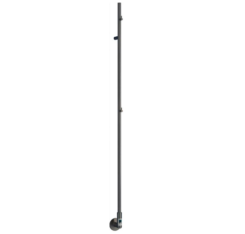 Reina Ines 1500 x 22mm Gun Metal Electric Heated Towel Rail