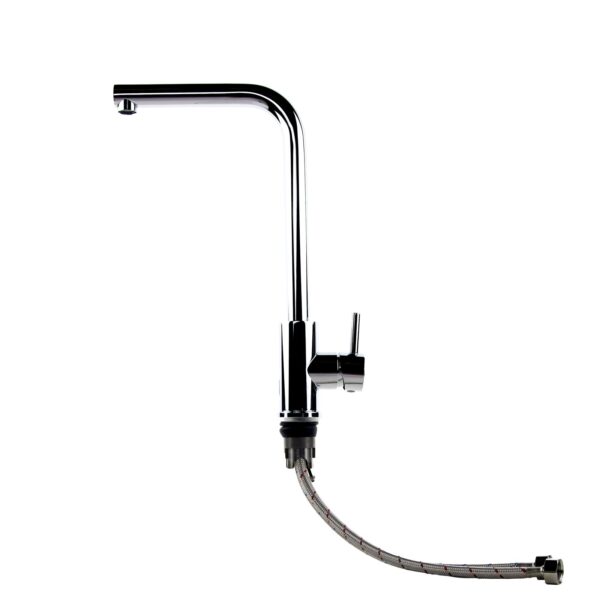 Top-Fix Chrome L Single Lever Kitchen Mixer Tap - Image 2