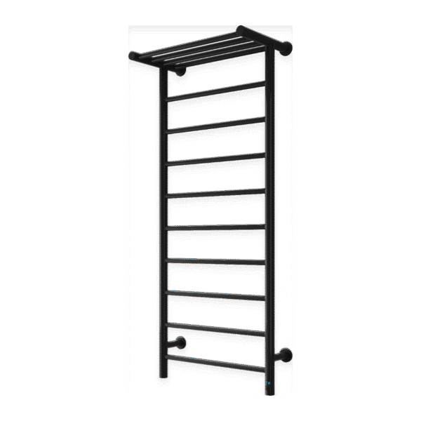 Reina Maira Black Electric Heated Towel Rail - Image 2