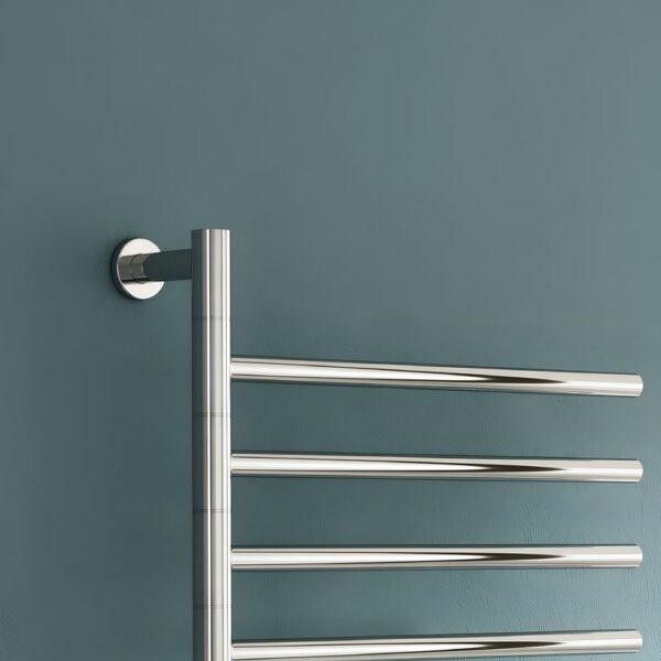 Reina Rance Electric Designer Stainless Steel Heated Towel Rail - Image 3