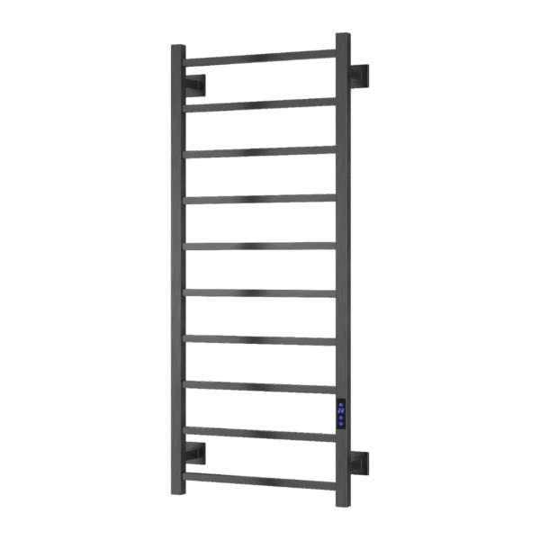Reina Velino Gun Metal Electric Towel Rail Radiator - Image 2