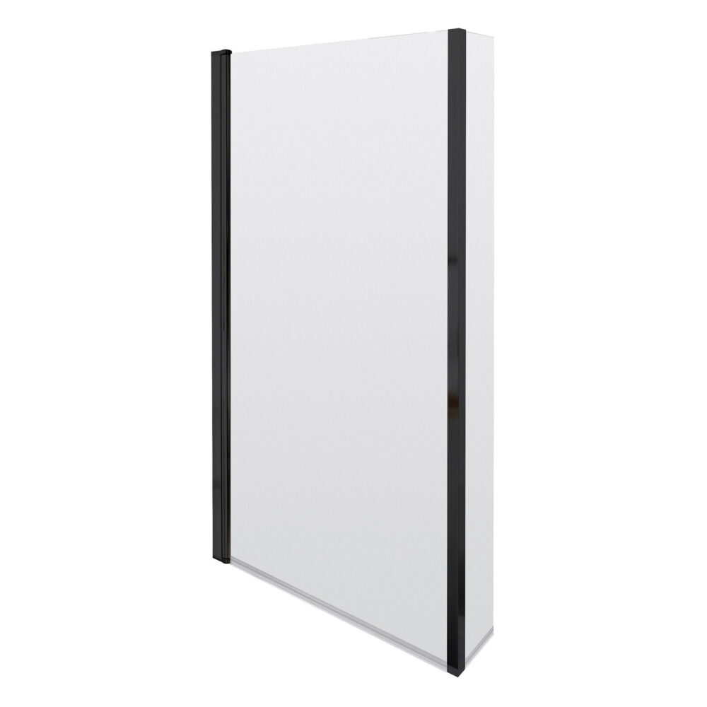 Complete L shape Black & White Bathroom Suite - Image 11