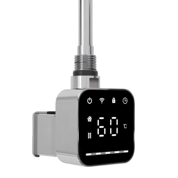 Reina Chrome Square Thermostatic 300W & 600W Wifi Element