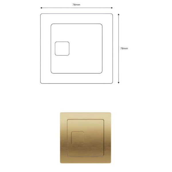 Matt Grey & Brushed Brass Full P Shaped Bathroom Suite - Image 9