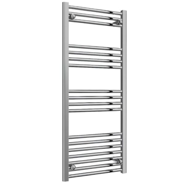 Reina Capo Flat Chrome Designer Electric Heated Towel Rail – Various Sizes