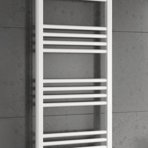 Reina Capo Flat White Designer Electric Heated Towel Rail – Various Sizes - Image 4