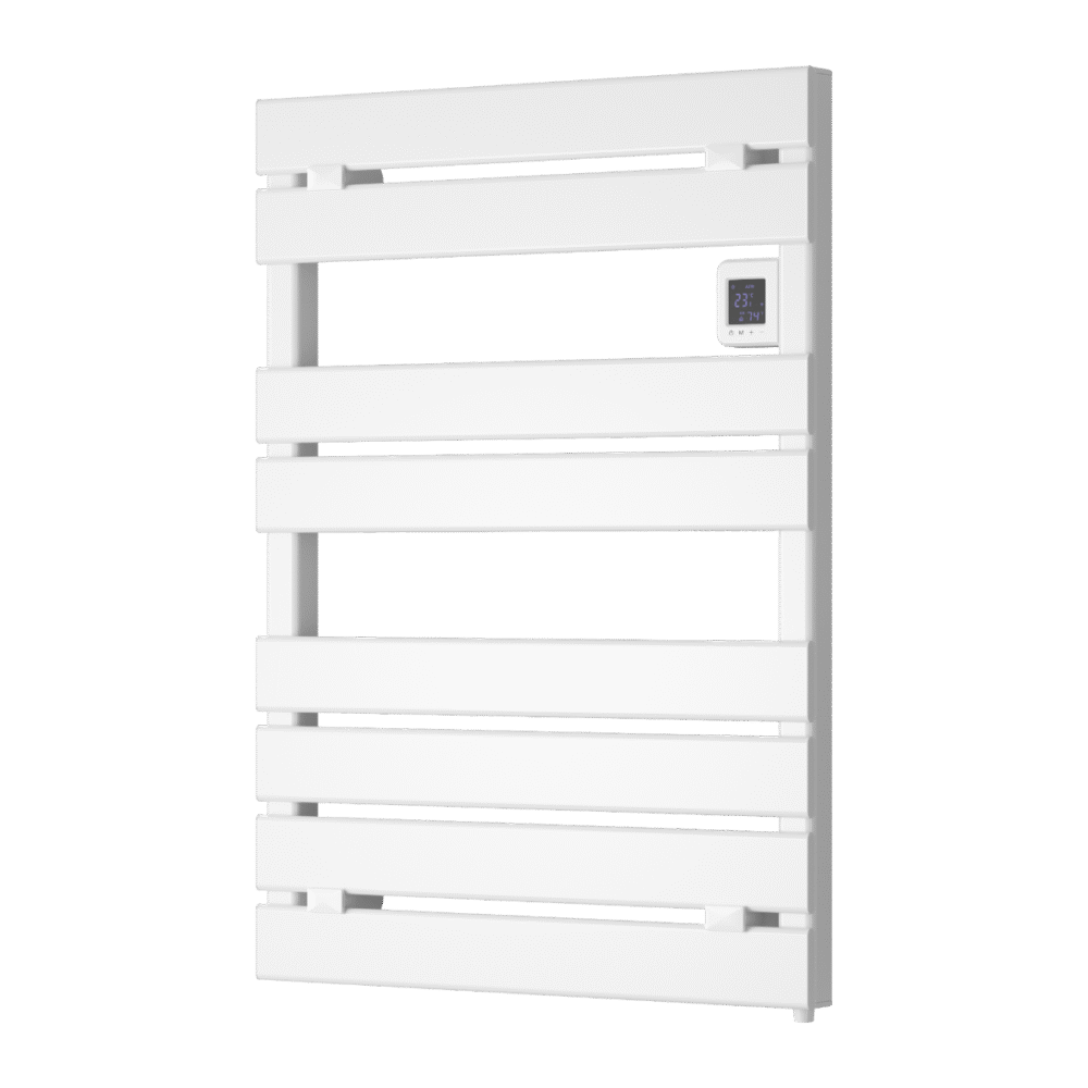 Reina Gia White WiFi Electric Designer Heated Towel Rail - Image 3
