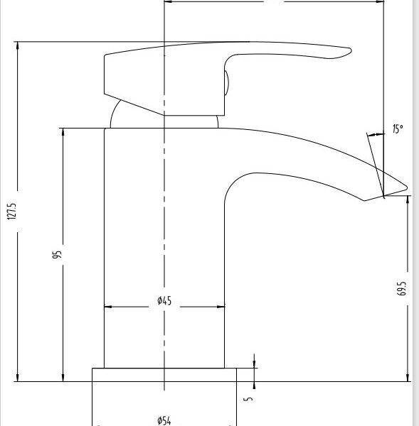 Matt Grey & Brushed Brass Full P Shaped Bathroom Suite - Image 14