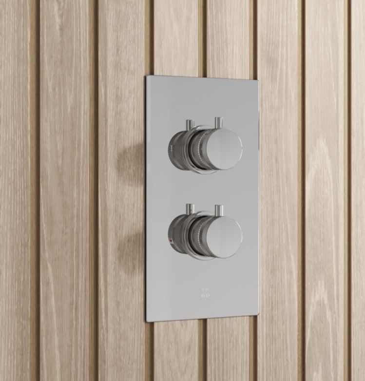 Sognare Core Chrome Concealed Manual 1,2 or 3 Outlet Shower Valve - Image 3
