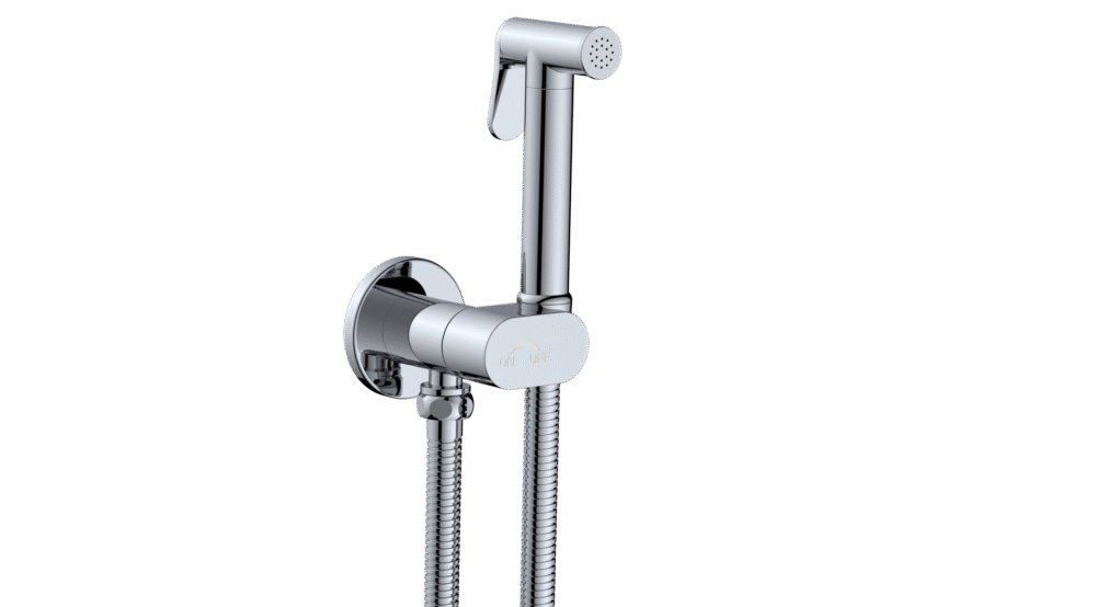 Highlife Conan Chrome Douche With Integrated Isolator Valve - Image 2