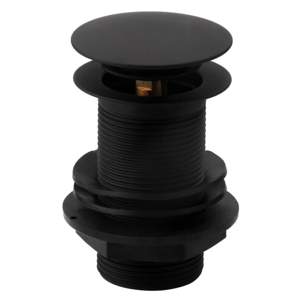 Full Matt Black Bathroom Suite P Shape Bath, Fluted Oak Vanity,WC Unit,Shower & Taps - Image 6