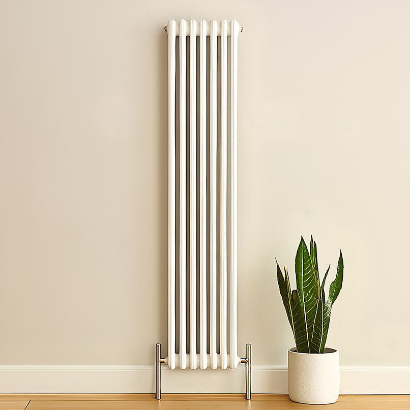Heatwick Heritage 1800mm White 2 Column Radiator - Various Widths