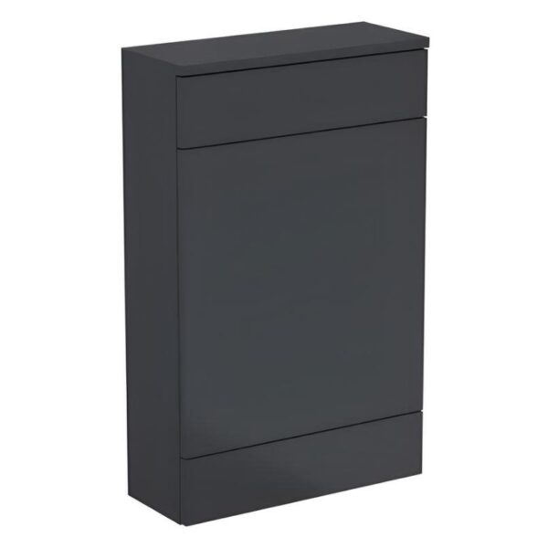 Niko Soft Black Slim WC Unit 500mm